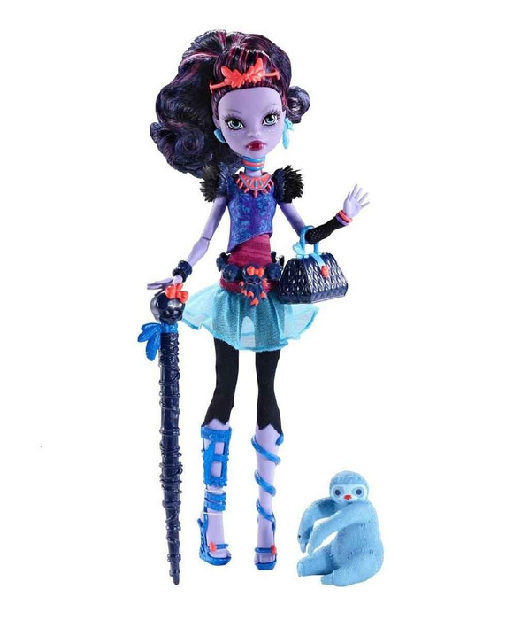 Кукла Monster High Mattel Монстер Хай Джейн Булитл базовая с питомцем ...