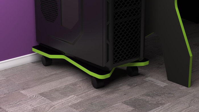 Подставка для системного блока WxGame BoarD Черная с салатовым - купить ...