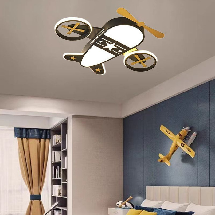 Потолочный светильникКреативный для детской комнаты в форме мультяшного ...