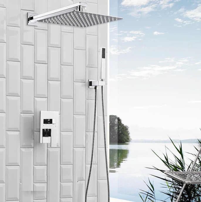 Душевая система Kasanye Shower 3X25Душевой комплект с тропическим душем и цифровым дисплеем Kasanye Shower 2X40