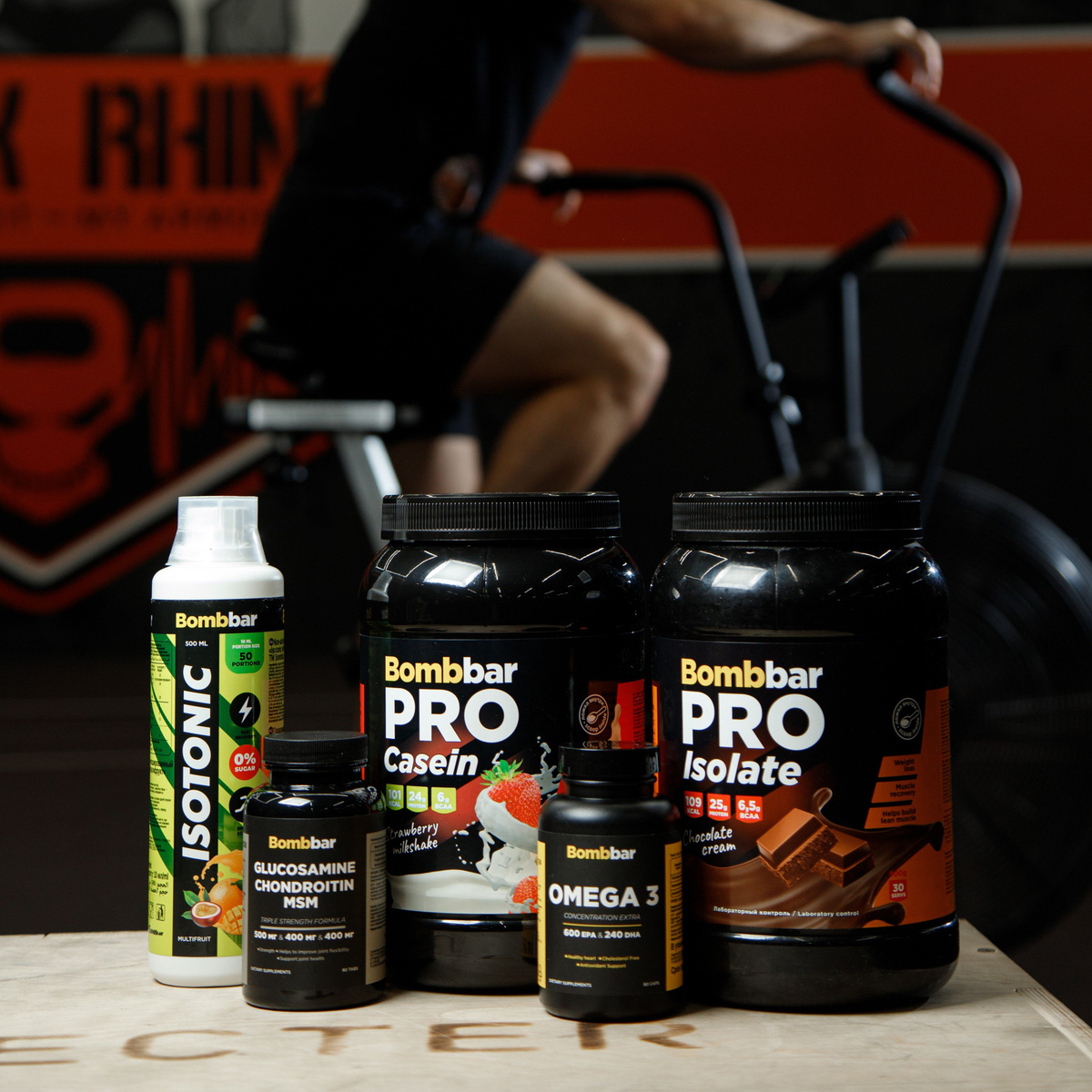 Bombbar Pro Complex Whey Многокомпонентный протеин "Клубника", 900г ...