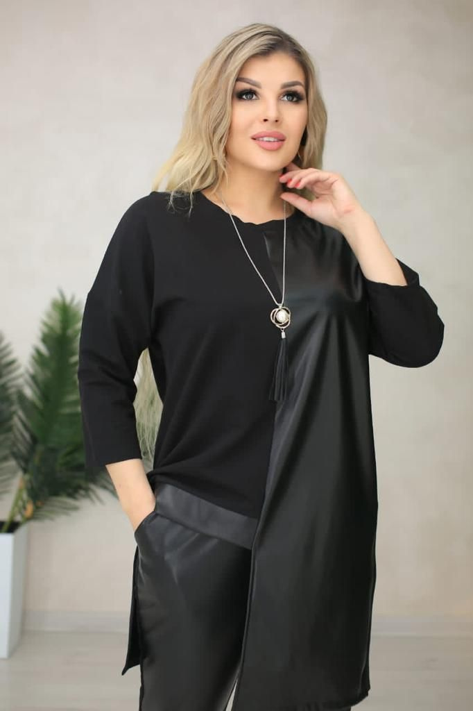 Костюм классический MO&LI Классическая женский стильный брючный эко ...