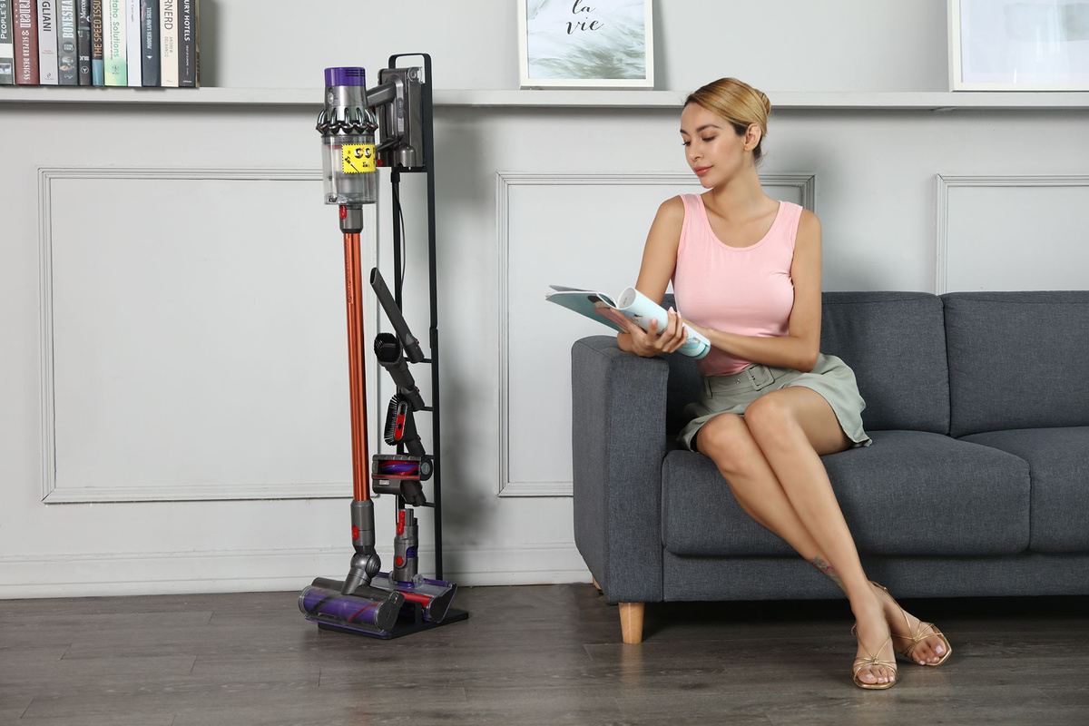 Напольная стойка-подставка для вертикального пылесоса V7 V8 V9 V10 V11 ...