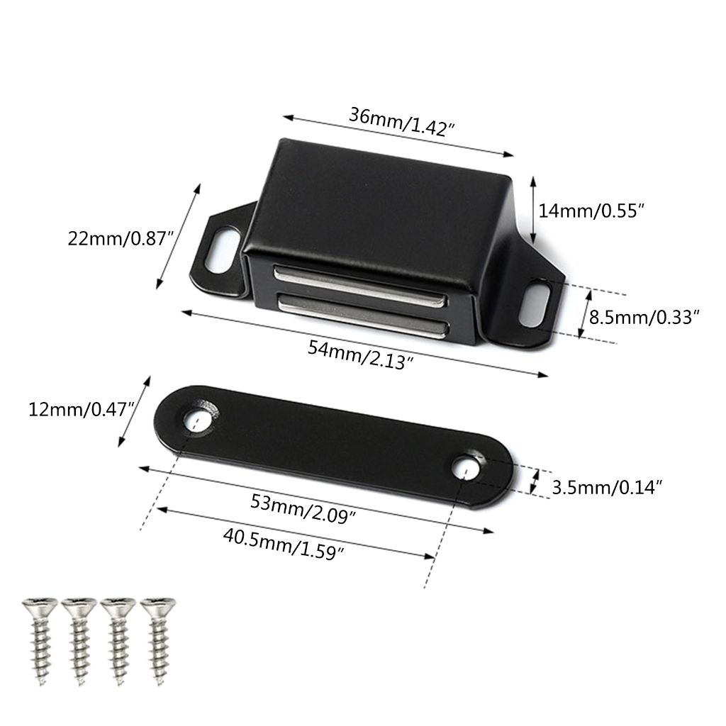 Магнитные замки для дверей - Черный купить по выгодной цене в интернет ...