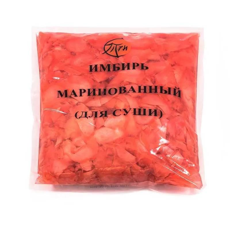 Набор из 2 шт, Имбирь розовый маринованный, 1кг (Масса брутто 1 шт 1400 мл), 2 шт, 1 кг, фото 3