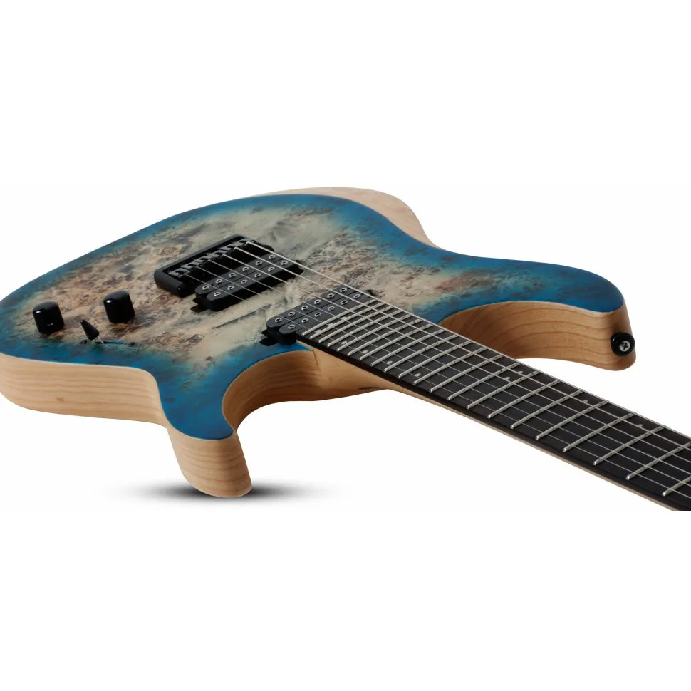 Электрогитара SCHECTER REAPER-6 SKY BURST SSKYB, голубой, фото 3
