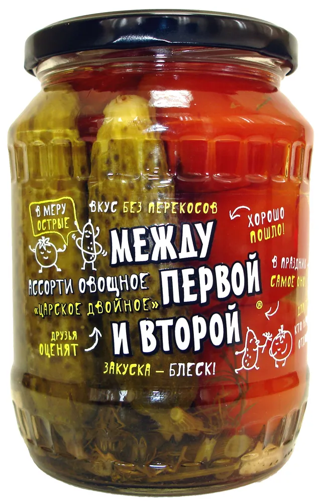 Ассорти марин. "Между Первой и Второй " "ЦАРСКОЕ ДВОЙНОЕ" 680г.1 шт, 680 г