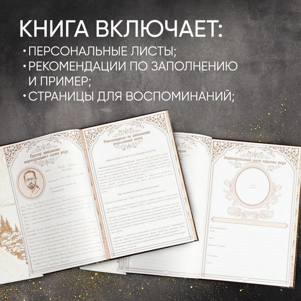 Родословная книга, подарочная "Наша Семья", вариант, фото 2