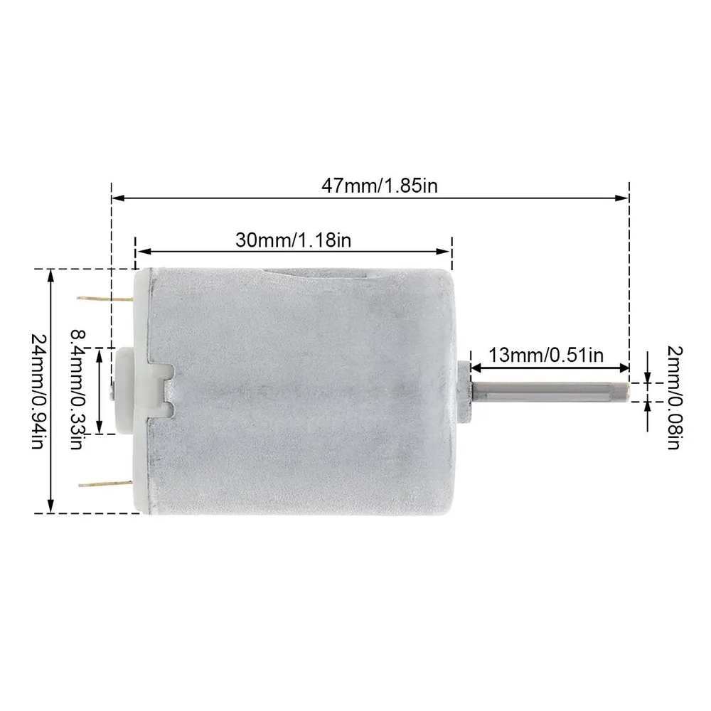 4 шт R280 DC Микромотор 12-24V 24000RPM для DIY Игрушки Мини Вентиляторы, 4 шт, фото 2