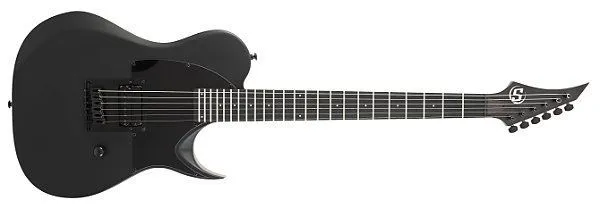 S by Solar TB4.61C Электрогитара с чехлом, форма Telecaster, цвет - чёрный, черный, фото 3