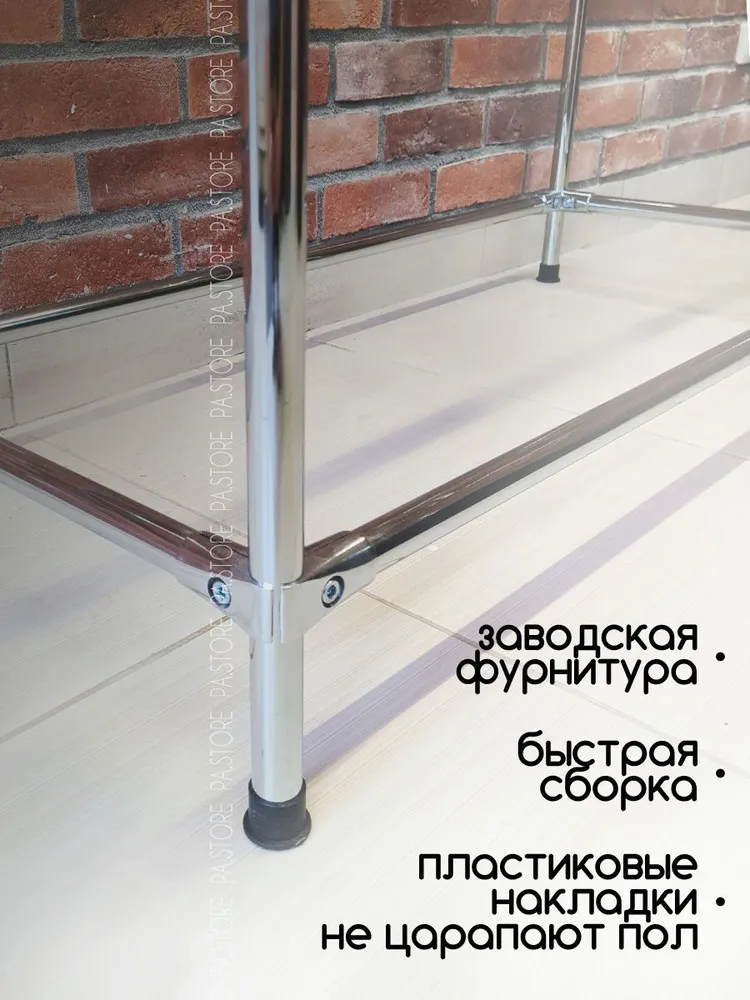Система хранения для гаража стеллаж для колес, вариант, фото 6