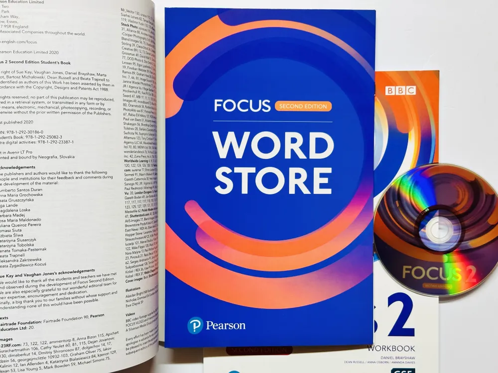 Focus 2 Полный Комплект, Student's Book + Workbook + CD (second edition) учебник, тетрадь, диск, вариант, фото 2
