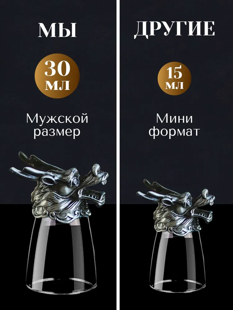 Рюмки перевертыши набор 12шт 30 мл золото Conflate, 12 шт, 30 мл, фото 3