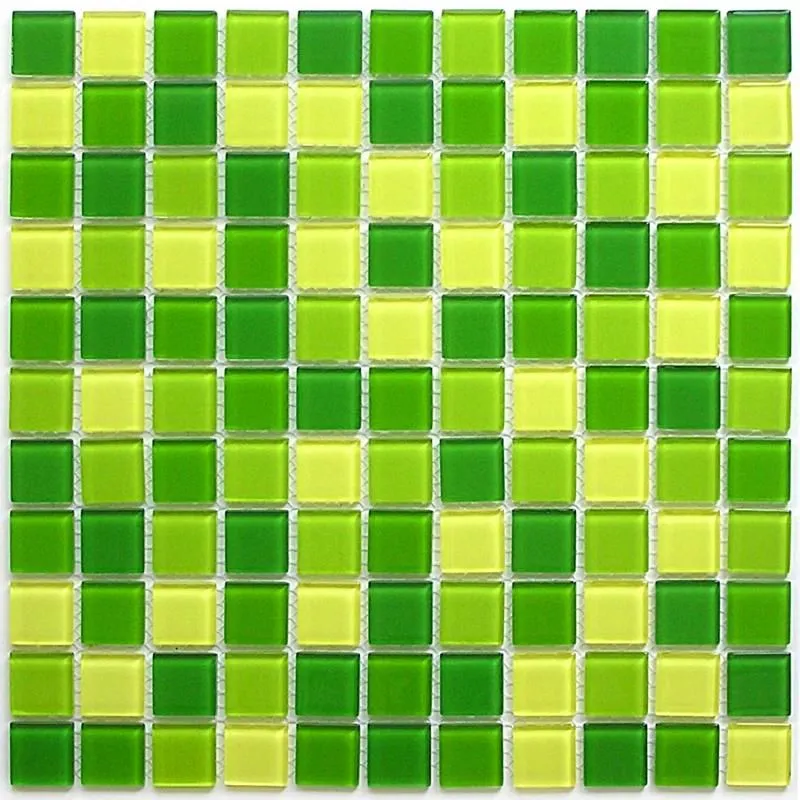 Мозаика стеклянная Apple mix/Эппл микс (25х25) 300х300х4 мм (шт) > Сток, 25x25