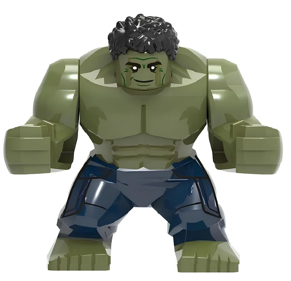 Фигурка Халк / Hulk совместима с конструкторами лего (8см, пакет) 1052, вариант
