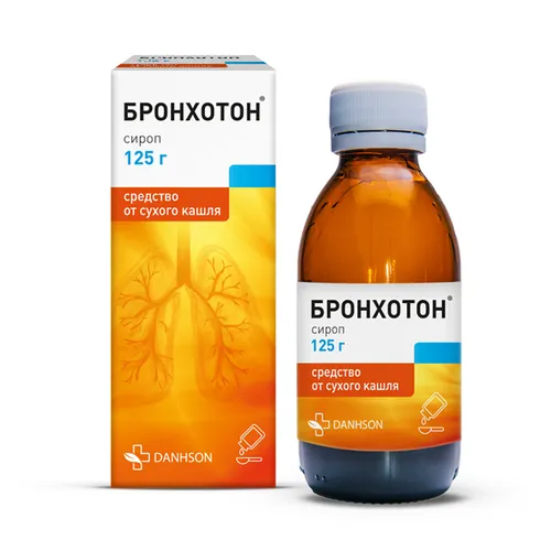 Бронхотон сироп 125г