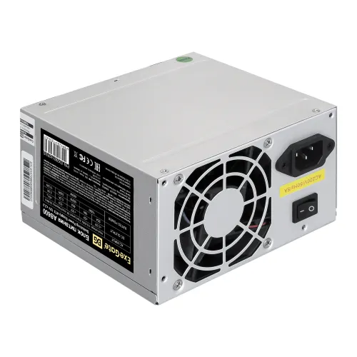 ExeGate EX292142RUS Блок питания 600W AB600 (ATX, 8cm fan, 24pin, (4+4)pin, PCI-E, 3xSATA, 2xIDE)