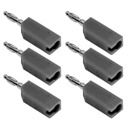 10 шт. 4мм банановый штекер, латунь, PE, без пайки, соединитель, аксессуары для электроизмерений J.1