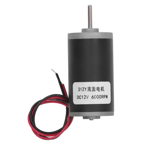 Электродвигатель постоянного тока 12В, реверсивный, высокоскоростной 6000 об/мин, большой крутящий м