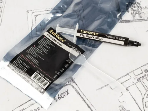 Термопаста ExeGate ETS-6WMK Silver