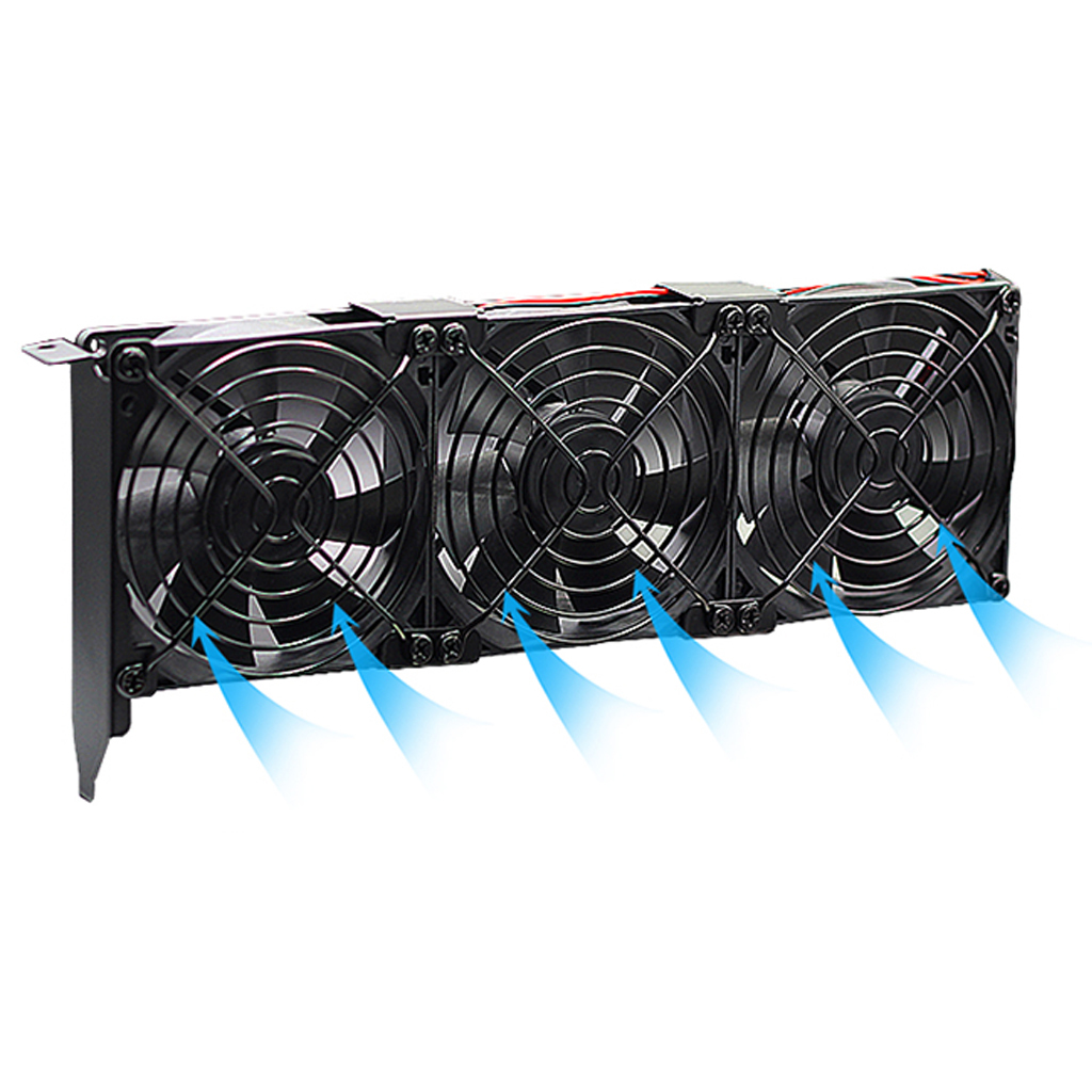 80-миллиметровый радиатор видеокарты GPU Radiator Partner Ultra ...