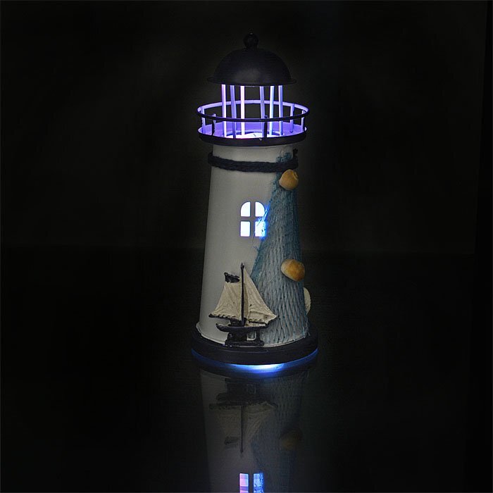 Сувенир Маяк 19 см, M007ABCD, LED подсветка Сувенир Маяк 19 см, M007ABCD, LED подсветка