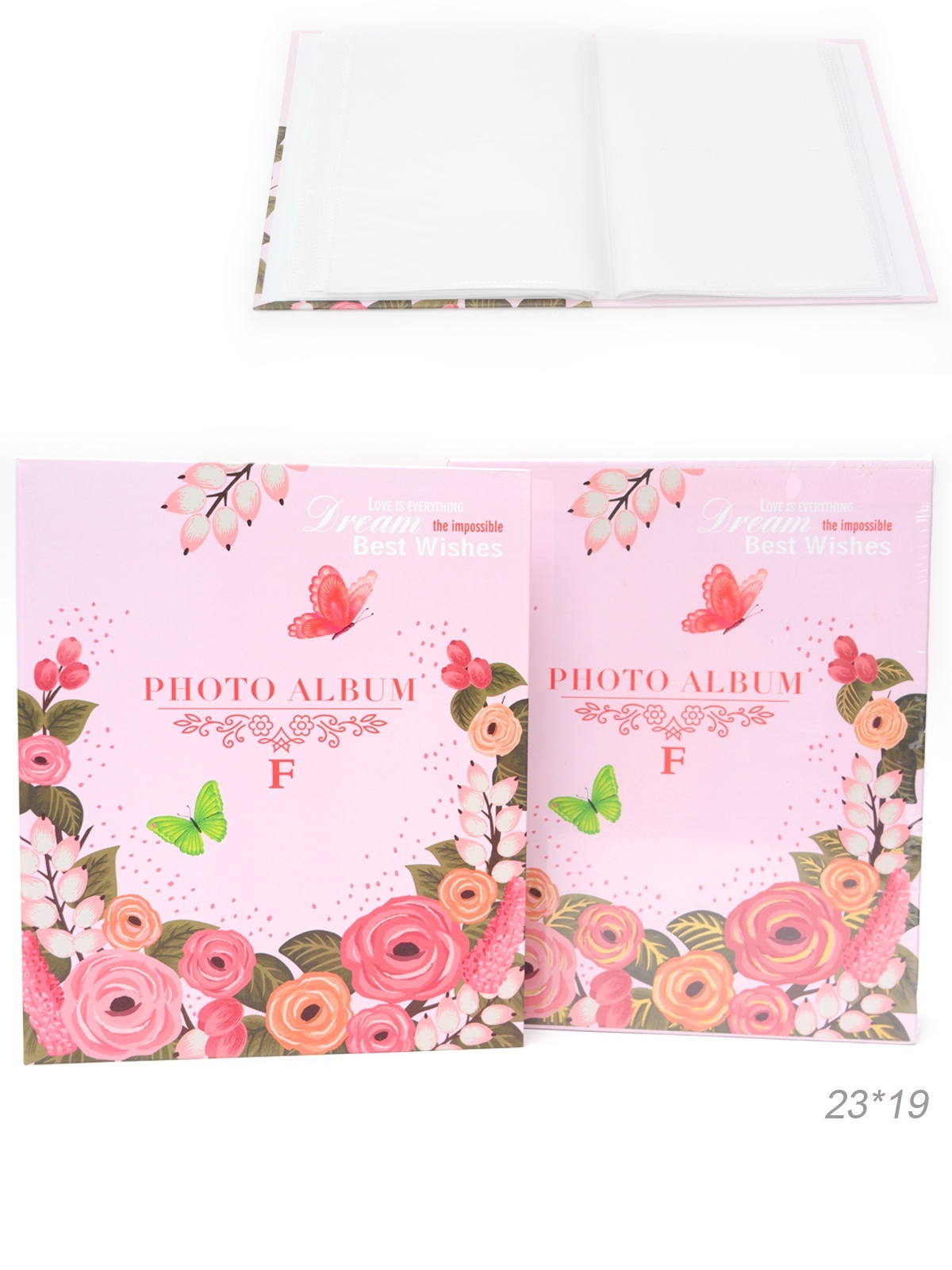 Фотоальбом на 80 фото 10 х 15 см, розовый, 9351 Фотоальбом на 80 фото 10 х 15 см, розовый, 9351