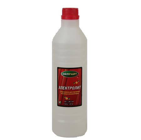 Электролит 1,27 - 1,28 г/см3 (1л) (OILRIGHT)