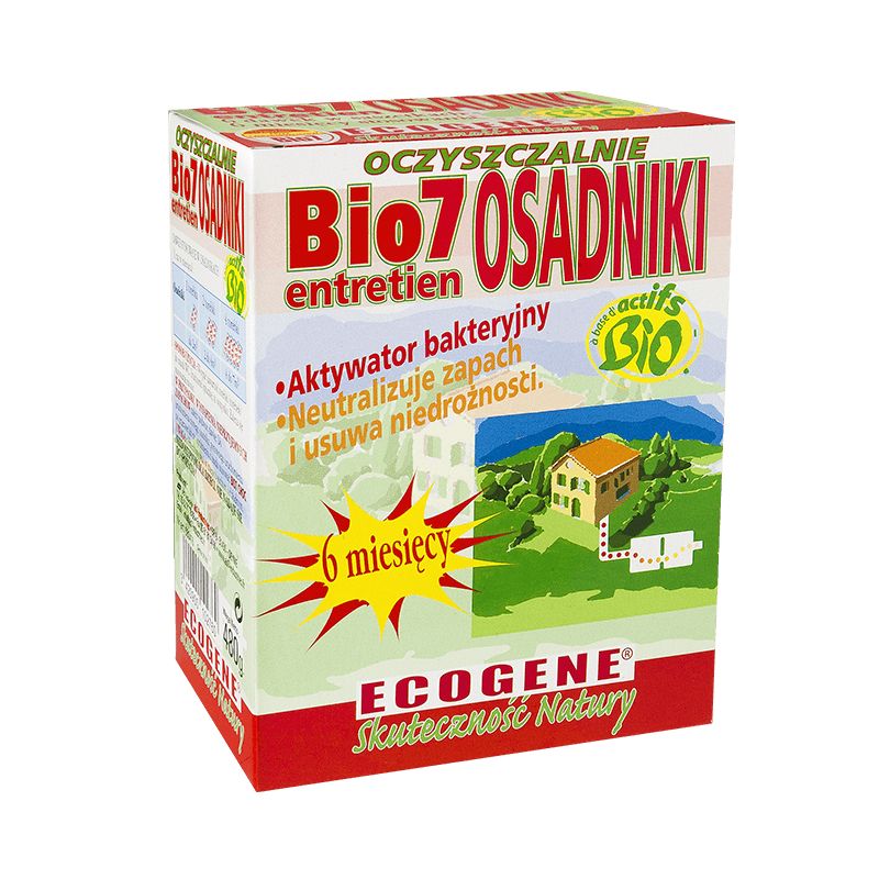 Биопрепарат BIO7 Entretien для поддержания биосреды в очистных ...