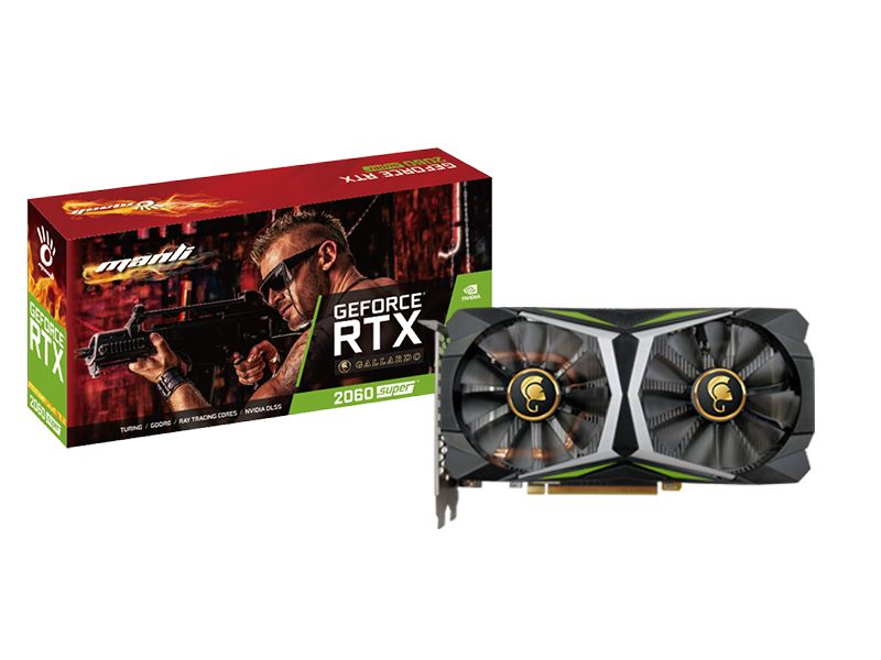 Видеокарта MANLI GeForce RTX 2060 SUPER, 8 ГБ GDDR6 PCI Express