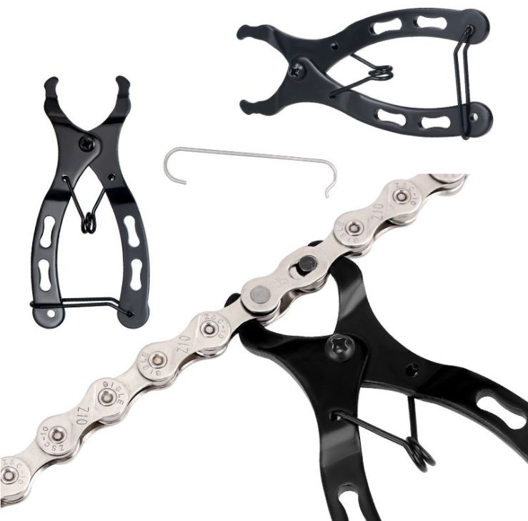 Инструмент для размыкания и замыкания замка цепи BLACK TOOLS CT25, компактный, обжим для колпачков, пружина, фиксатор Инструмент для размыкания и замыкания замка цепи BLACK TOOLS CT25, компактный, обжим для колпачков, пружина, фиксатор