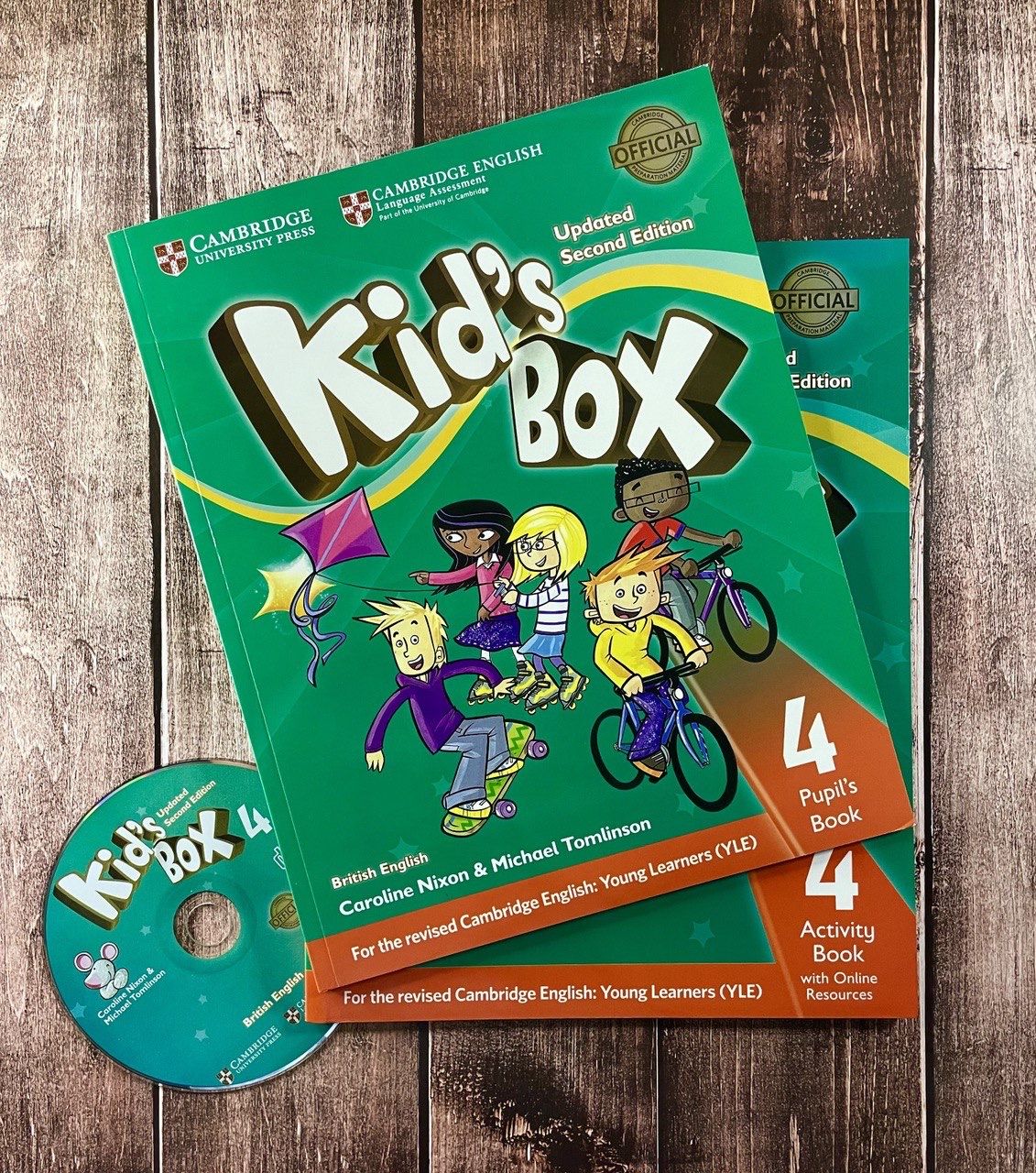Kids Box 4 уровень. ПОЛНЫЙ КОМПЛЕКТ. (2nd Edition Updated) Students ...