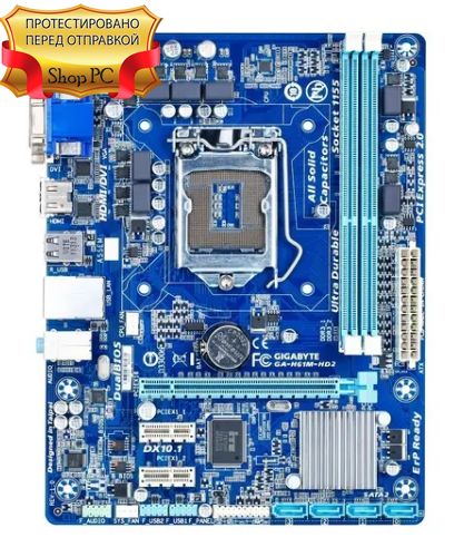 МатеринскаяплатаGigabyteGA-H61M-HD2