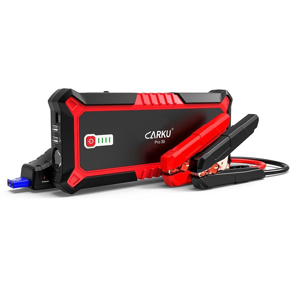 CARKU PRO-30 - портативное пусковое устройство для автомобиля - джамп  стартер (jump starter), компактное пуско-зарядное устройство