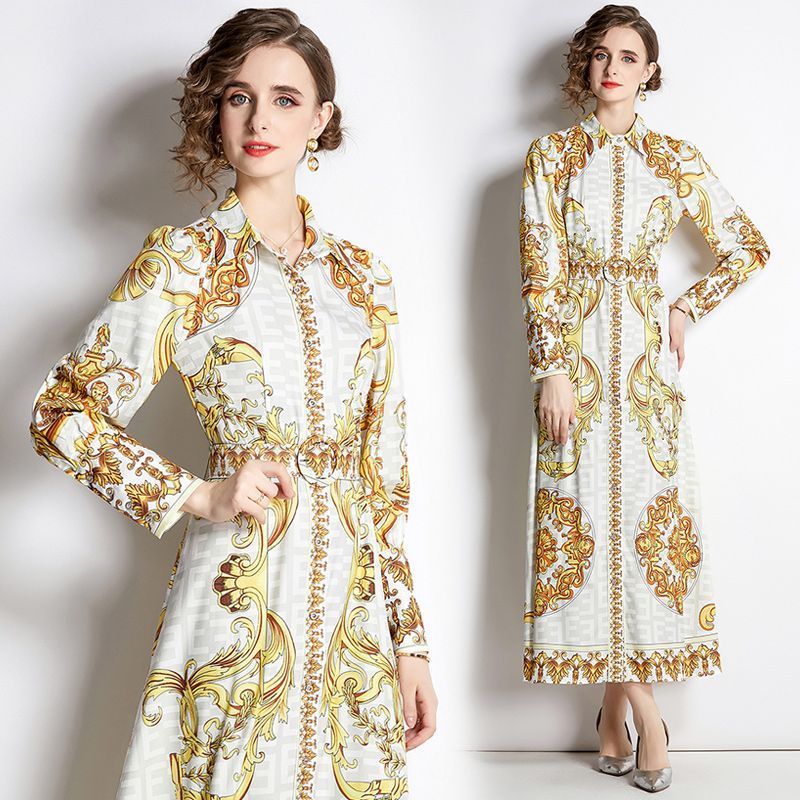 современное платье в казахском стиле с вышивкой