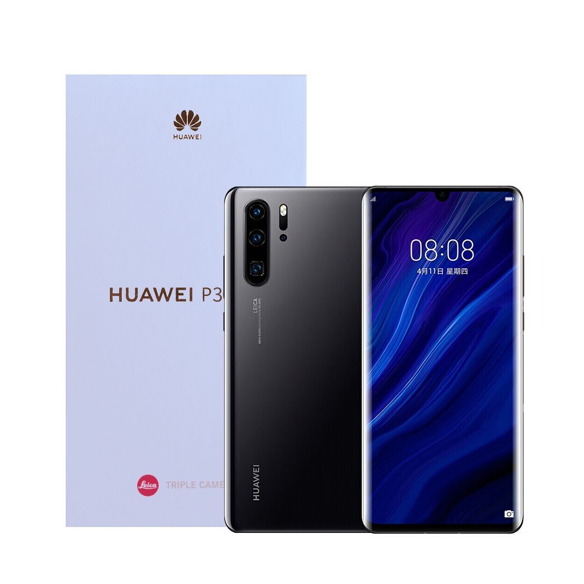 Смартфон HUAWEI HUWA_P30 Pro 512 ГБ 8 ГБ Черный 6.47 OLED/AMOLED