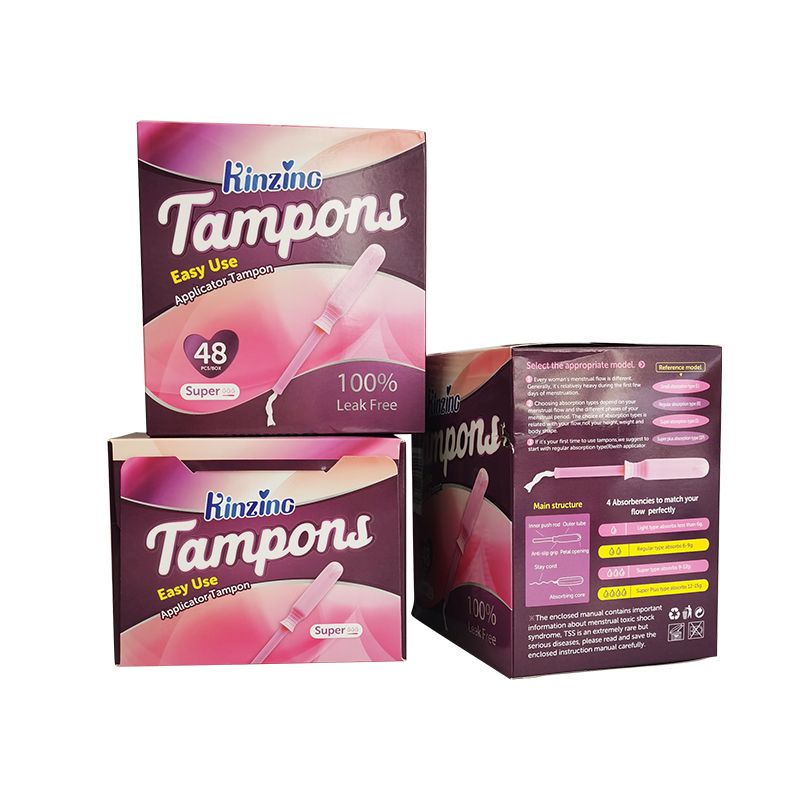 Самоочищающийся внутренний тампон внутри женской вагины Обычная модель ...