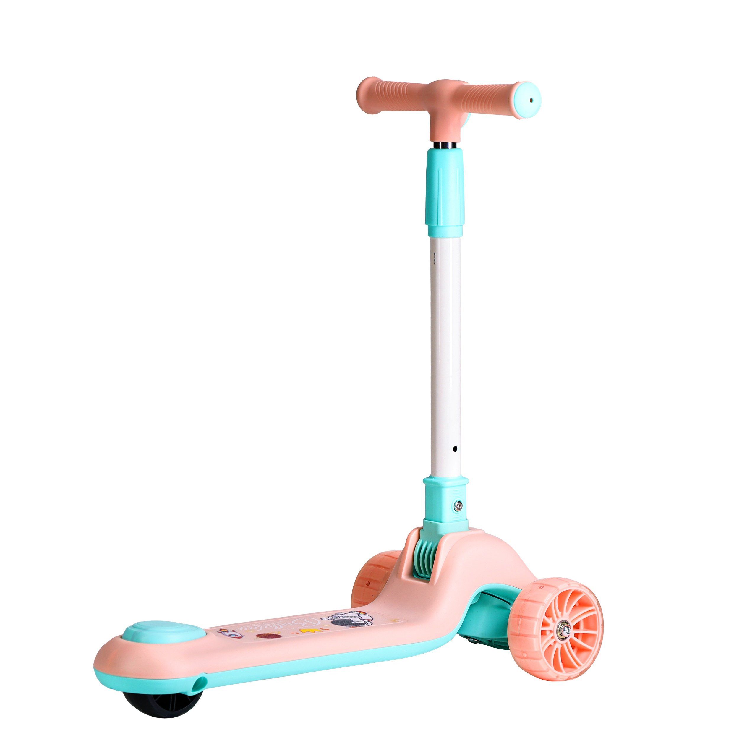 Самокат 3-х колесный SCOOTER Space, розовый Самокат 3-х колесный SCOOTER Space, розовый