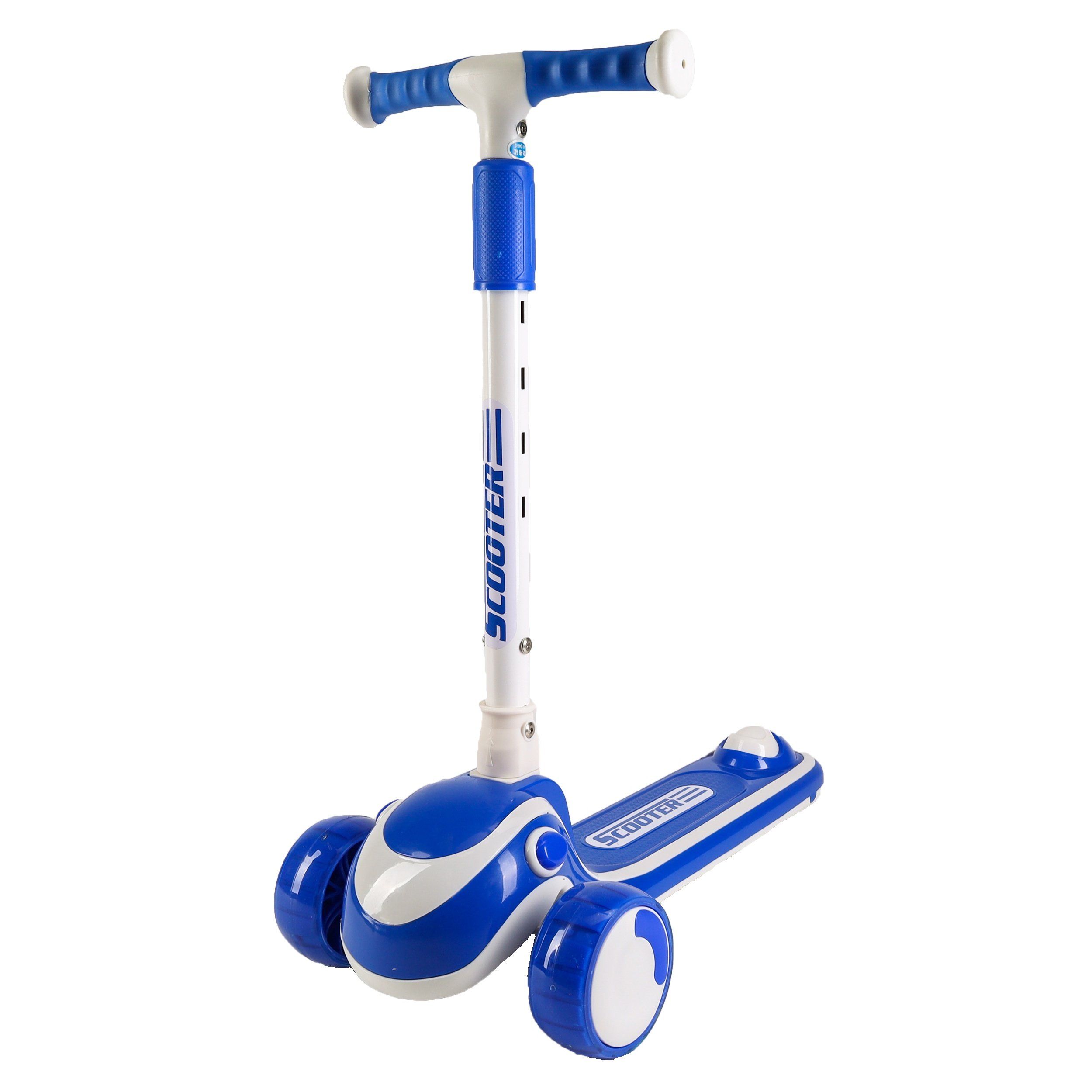 Самокат 3-х колесный SCOOTER Hyper, синий Самокат 3-х колесный SCOOTER Hyper, синий