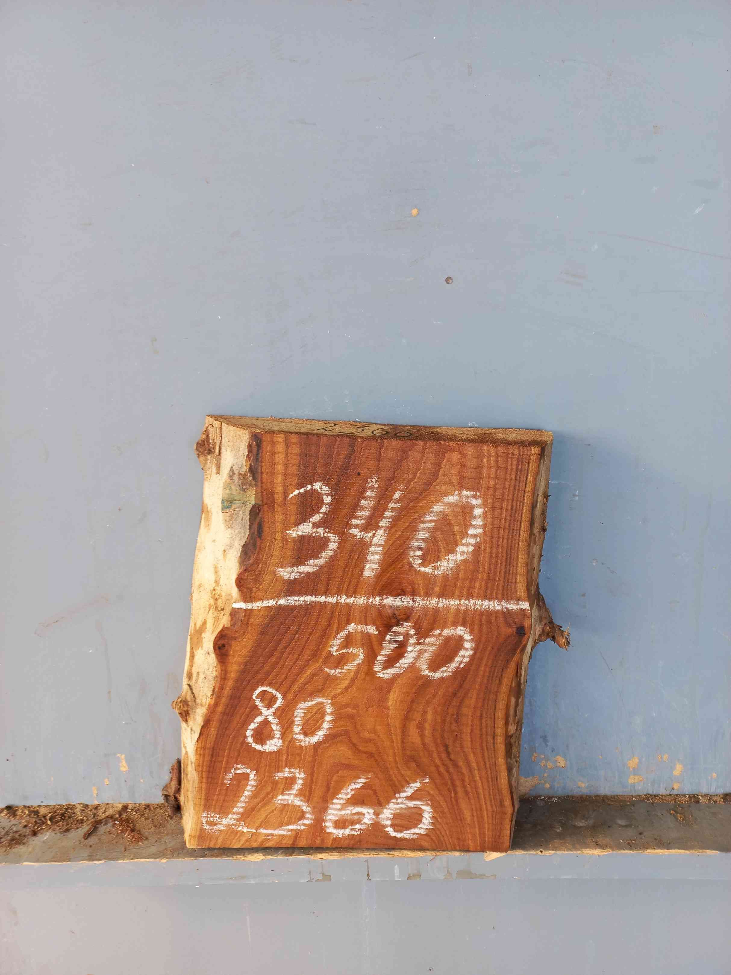 Слэб из натурального дерева твёрдых пород Карагач 80*340*500 - купить с ...