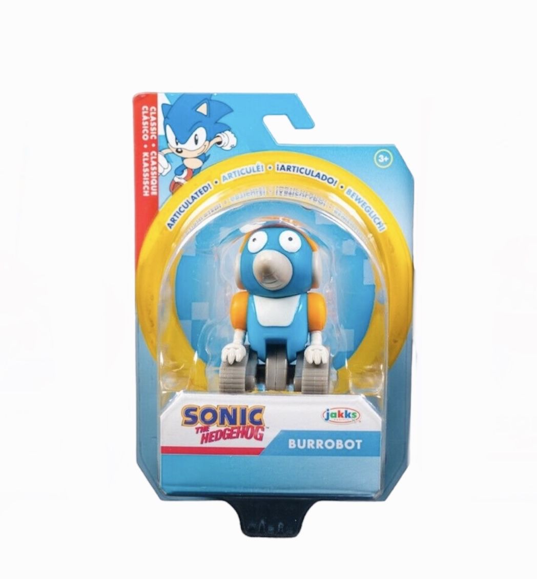 Sonic The Hedgehog Burrobot Action Figure 2,5-дюймовая классическая коллекционная игрушка Соник