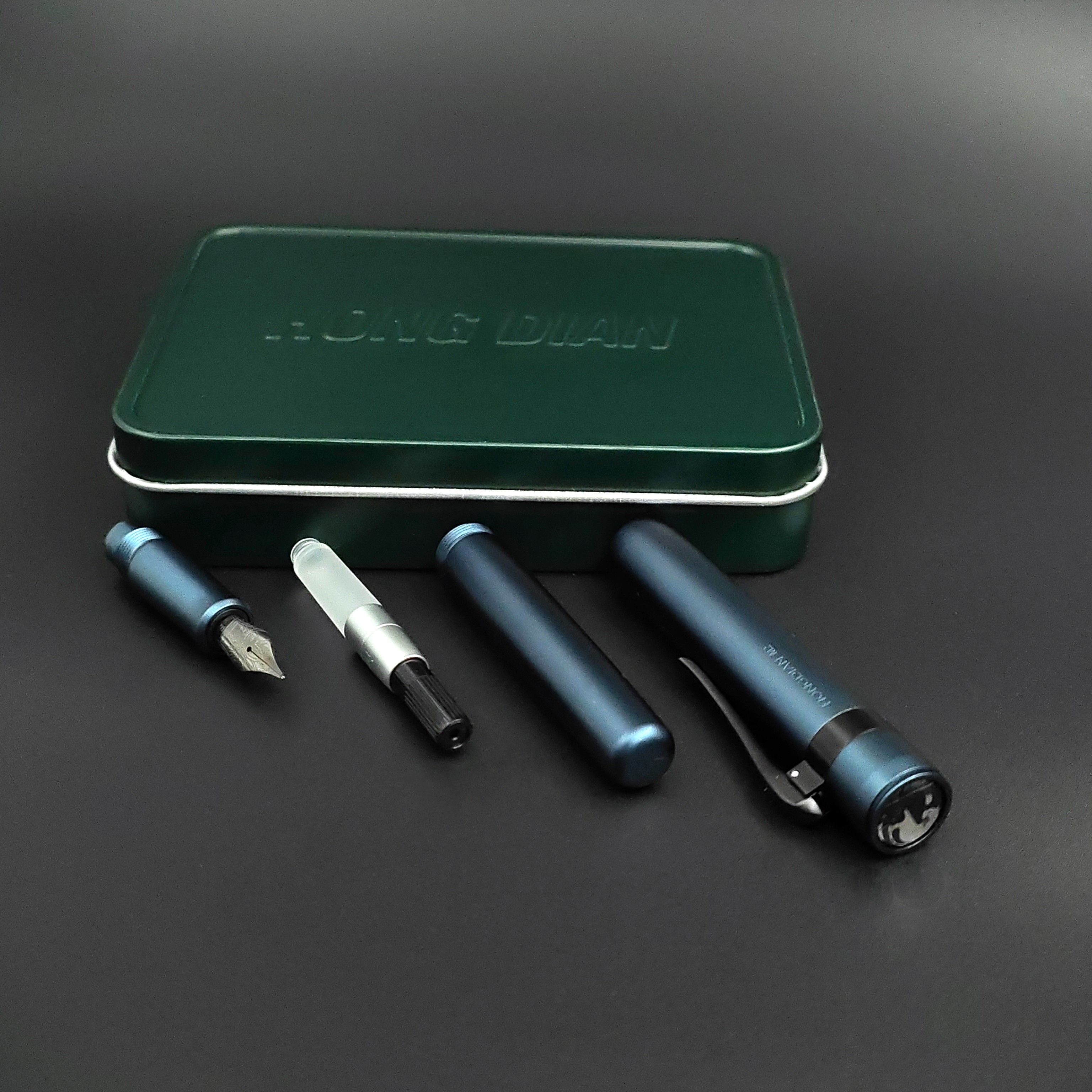 Перьевая ручка Hongdian M2 с картриджами - купить с доставкой по ...