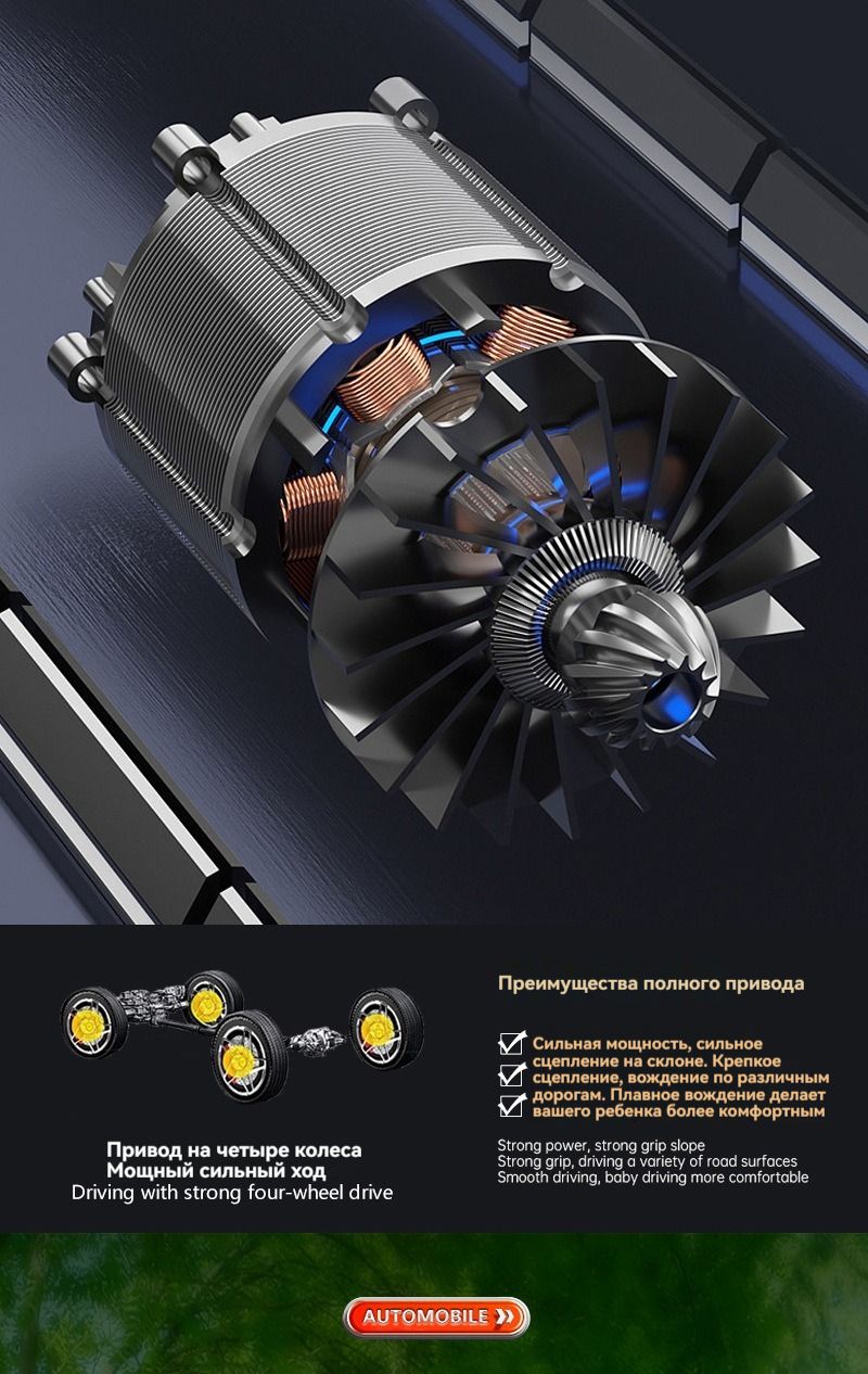 Электромобиль двухместный детский самосвал, машина на аккумуляторе для ...
