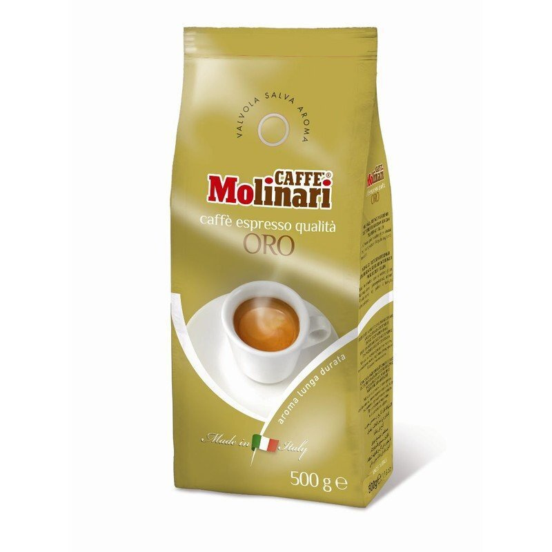 Кофе Caffe Molinari в зернах ОRО ОРО упаковка 500 гр. #1