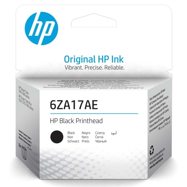 Печатающая головка Black для HP Smart Tank 500/515/530/670/720/790 6ZA17AE #1