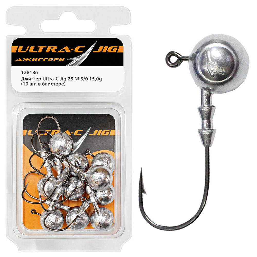 Aqua Джиг-головка, вес 1 шт:15 г - купить с доставкой по выгодным ценам ...