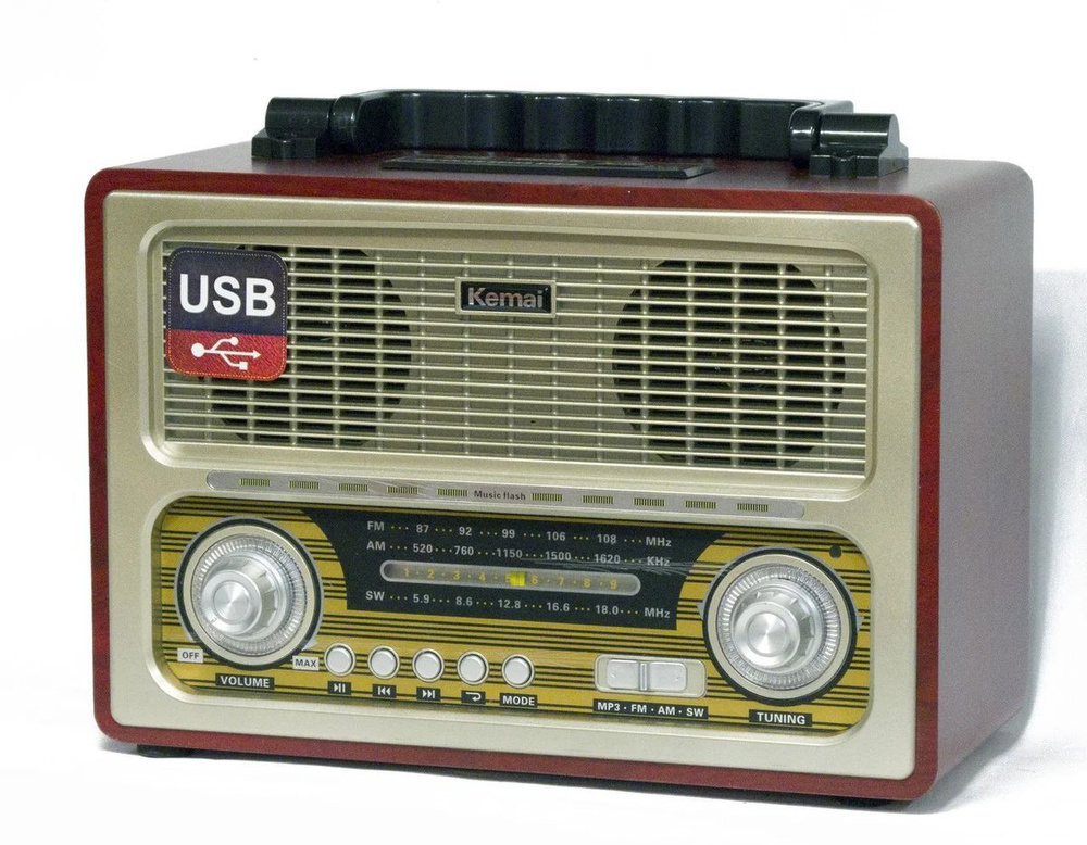 Ретро радиоприемник Kemai MD-1802 #1