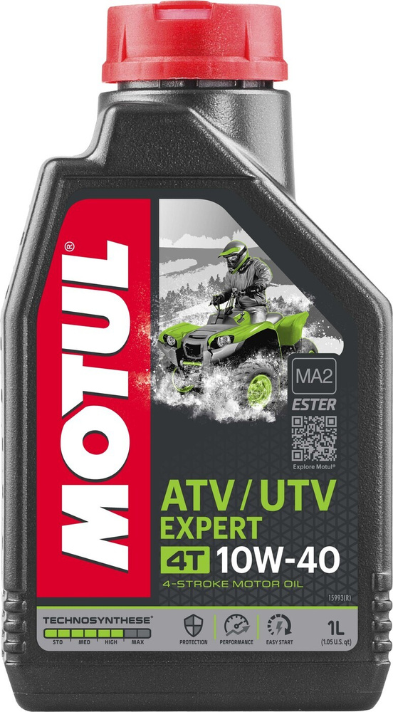 MOTUL ATV-UTV 4T 10W-40 Масло моторное, Полусинтетическое, 1 л #1