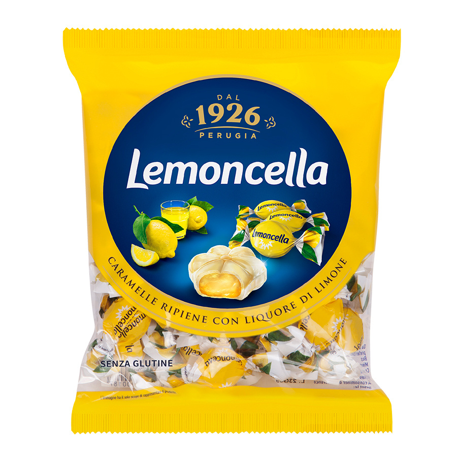 Конфеты Fida карамель лимонная с начинкой 175 г, Италия #1