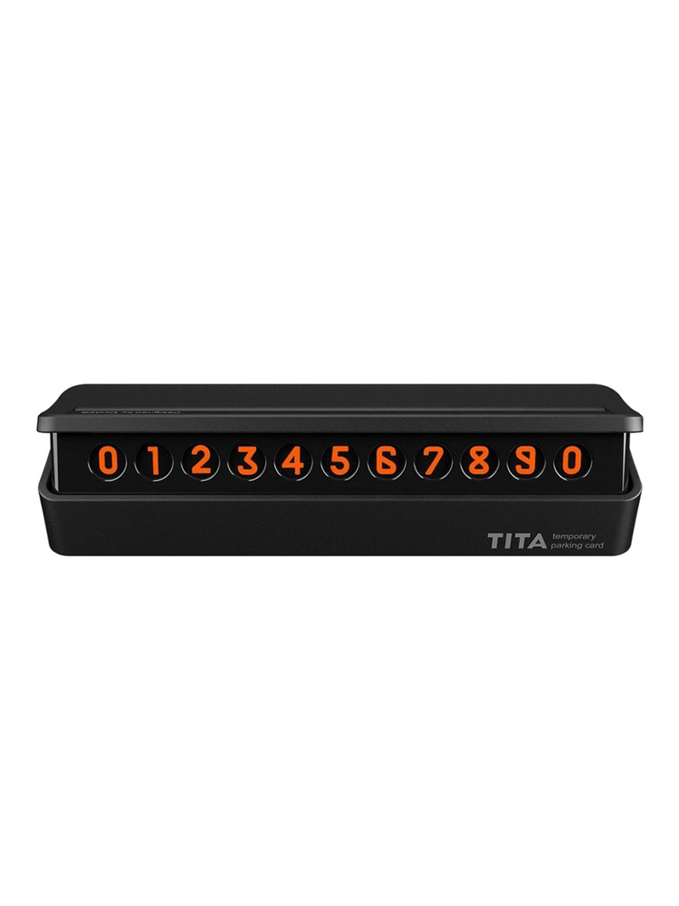 Парковочная карта Xiaomi TITA Temporary Parking Card Black #1